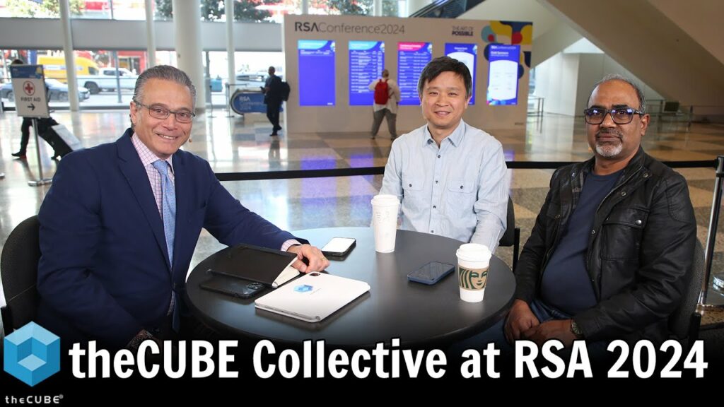 YouTube thumbnail: AI Infrastructure and Cybersecurity | theCUBE Collective at RSAC 2024