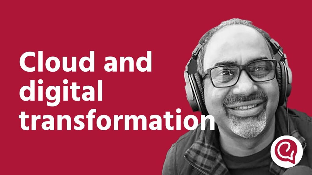 YouTube thumbnail: Cloud and Digital Transformation | Sarbjeet Johal on Engati CX