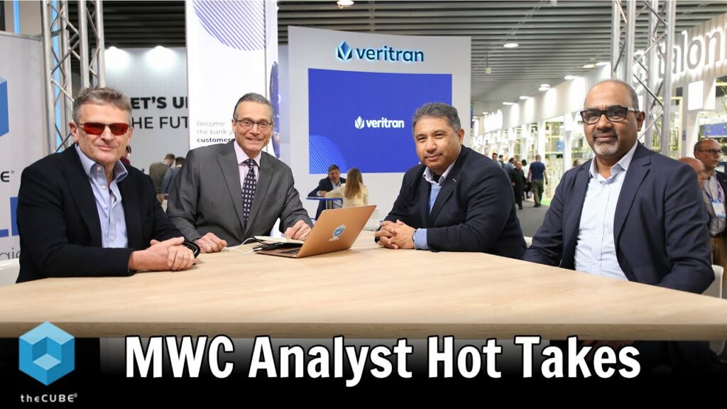 YouTube thumbnail: Day 2 Analyst Hot Takes | MWC Barcelona 2023