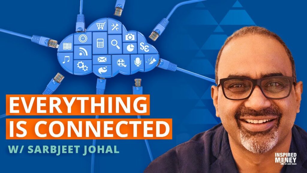 YouTube thumbnail: Economics, AI, and Cloud Computing | Sarbjeet Johal on Inspired Money