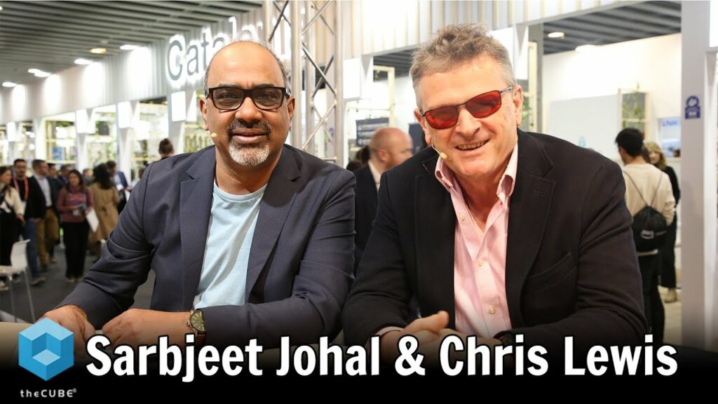 YouTube thumbnail: MWC Barcelona 2023 Keynote Analysis | Sarbjeet Johal and Chris Lewis