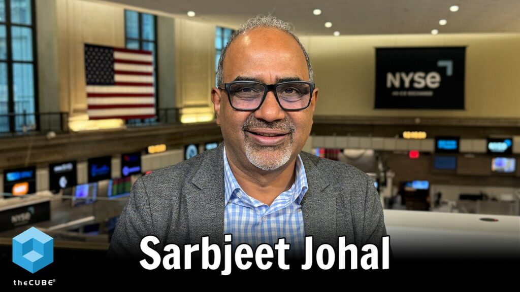 YouTube thumbnail for Sarbjeet Johal’s interview on theCUBE + NYSE Wired: Mixture of Experts