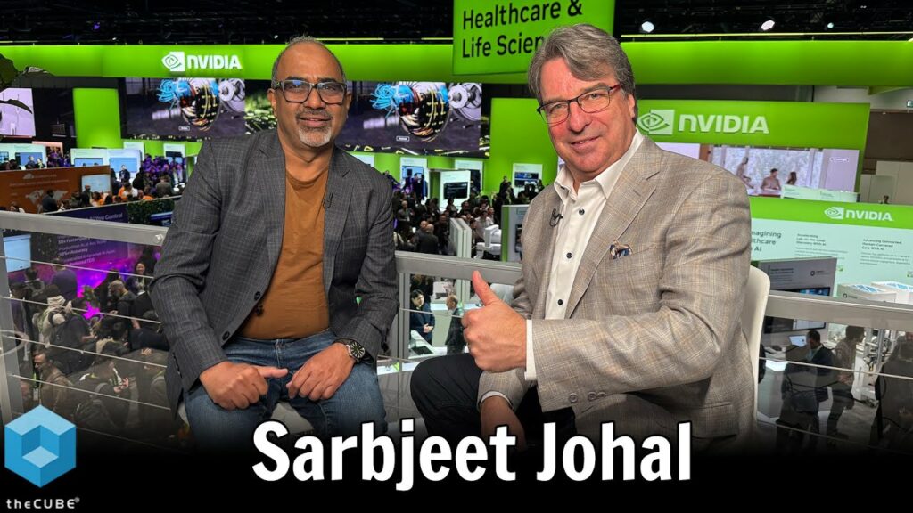YouTube thumbnail: Sarbjeet Johal on AI Infrastructure and Open Source | NVIDIA GTC 2025