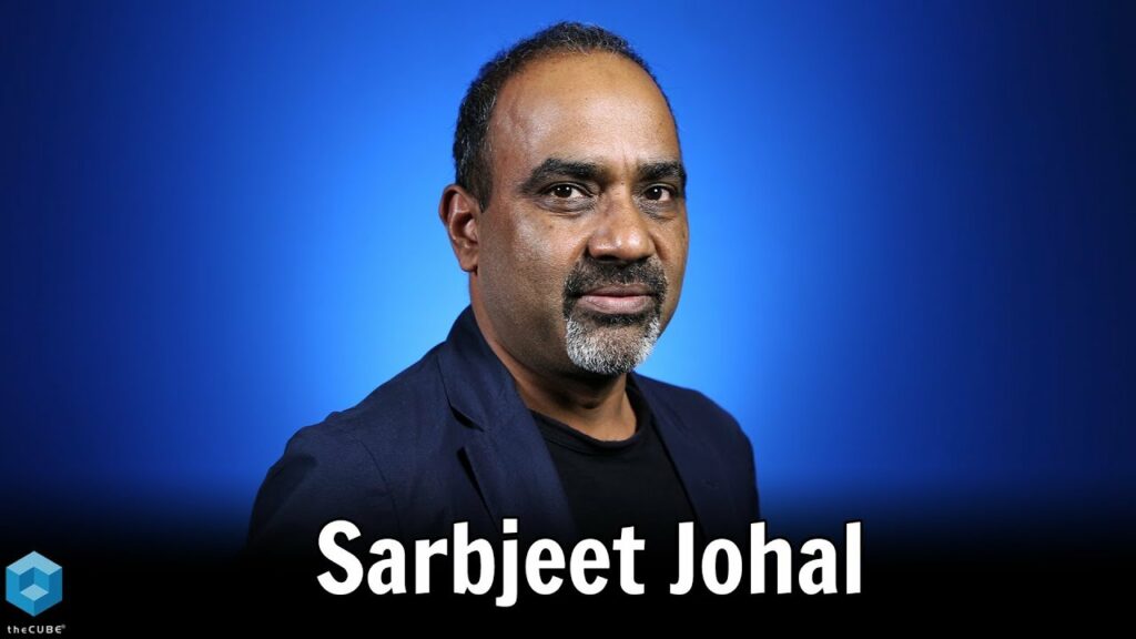 YouTube thumbnail: Sarbjeet Johal on theCUBE | November 2018 CUBEConversation