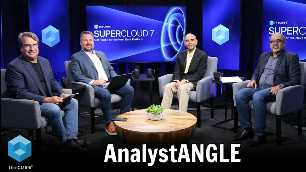 YouTube thumbnail: Supercloud 7 | AnalystANGLE Panel with Sarbjeet Johal