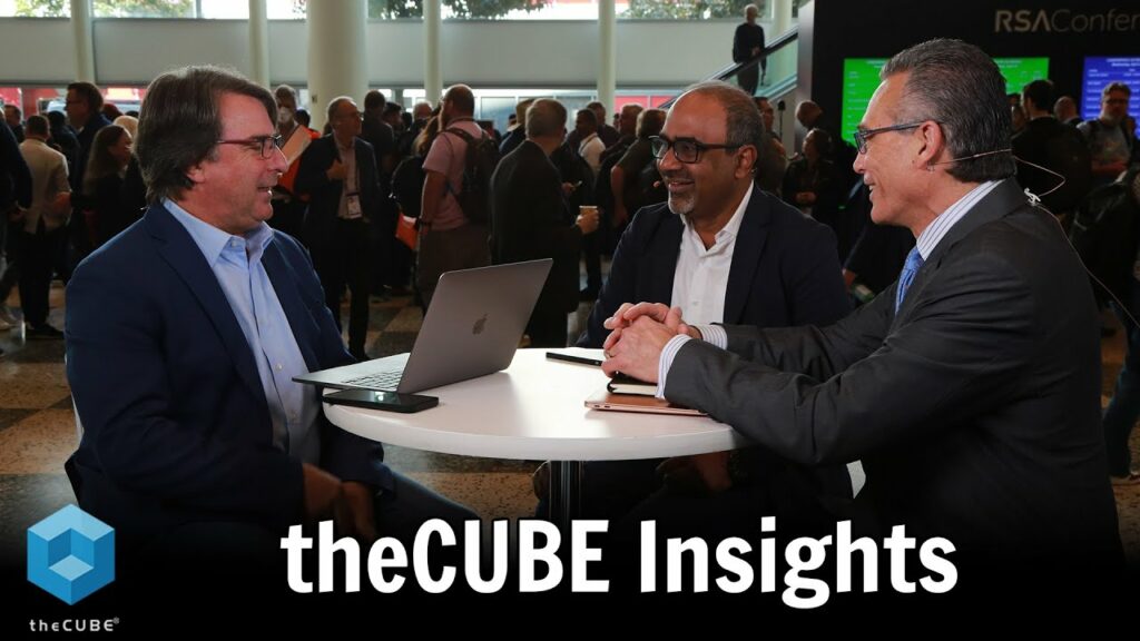 YouTube thumbnail: theCUBE Insights with Sarbjeet Johal | RSAC 2023